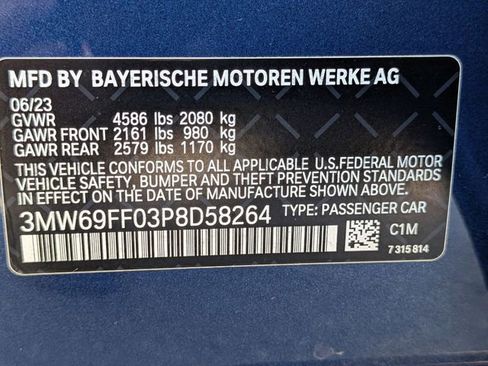 Used 2023 BMW 330i Sedan w/ Driving Assistance Package image 47