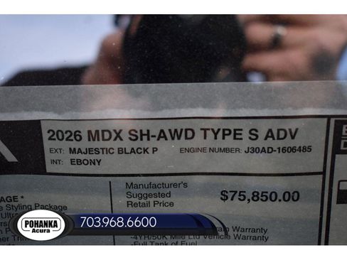 New 2026 Acura MDX Type S image 40