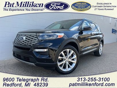 Certified 2023 Ford Explorer Platinum w/ Equipment Group 601A