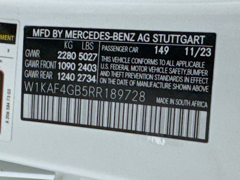 Certified 2024 Mercedes-Benz C 300 Sedan image 26