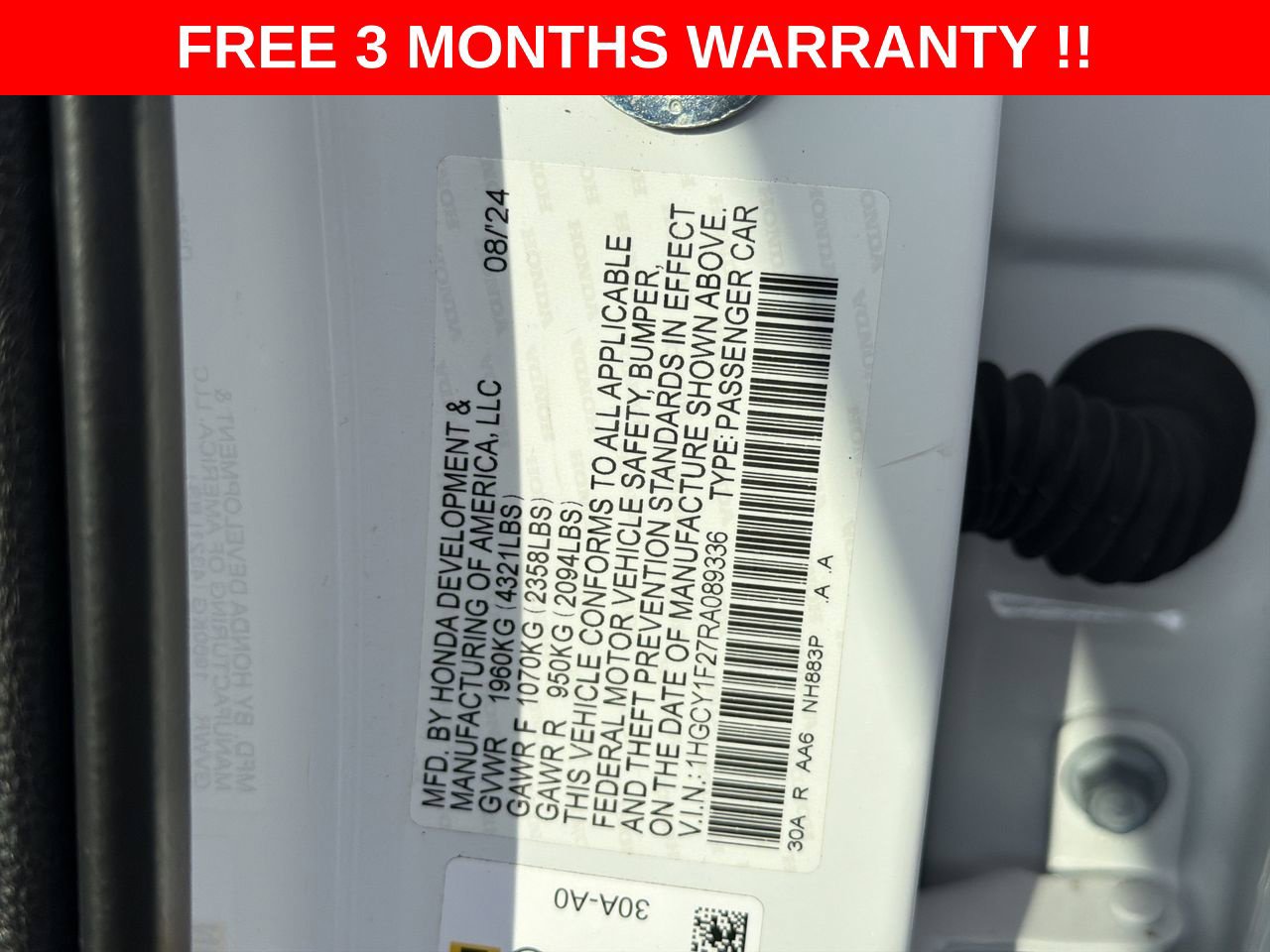 Used 2024 Honda Accord LX image 23