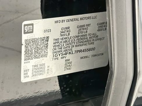 Used 2023 Cadillac Escalade Sport w/ LPO, ONYX Package AWD/4WD image 30
