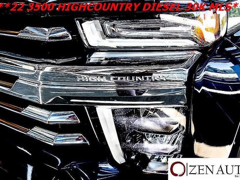 Used 2022 Chevrolet Silverado 3500 High Country w/ Z71 Off-Road Package AWD/4WD image 48