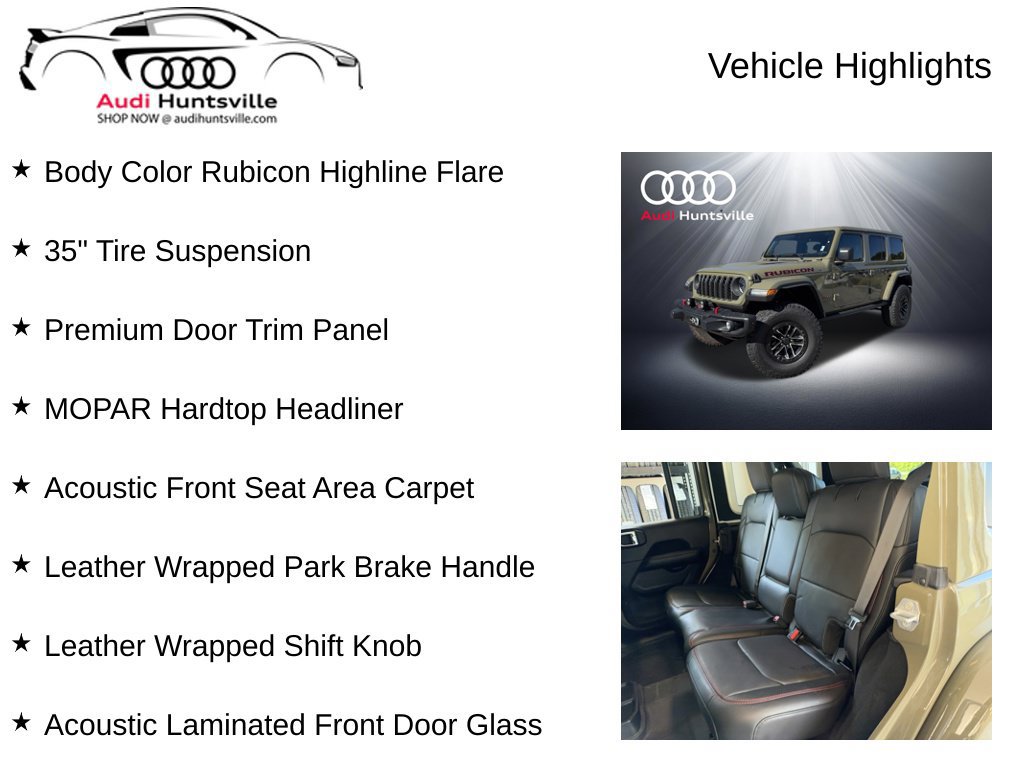 Used 2025 Jeep Wrangler Unlimited Rubicon AWD/4WD image 24