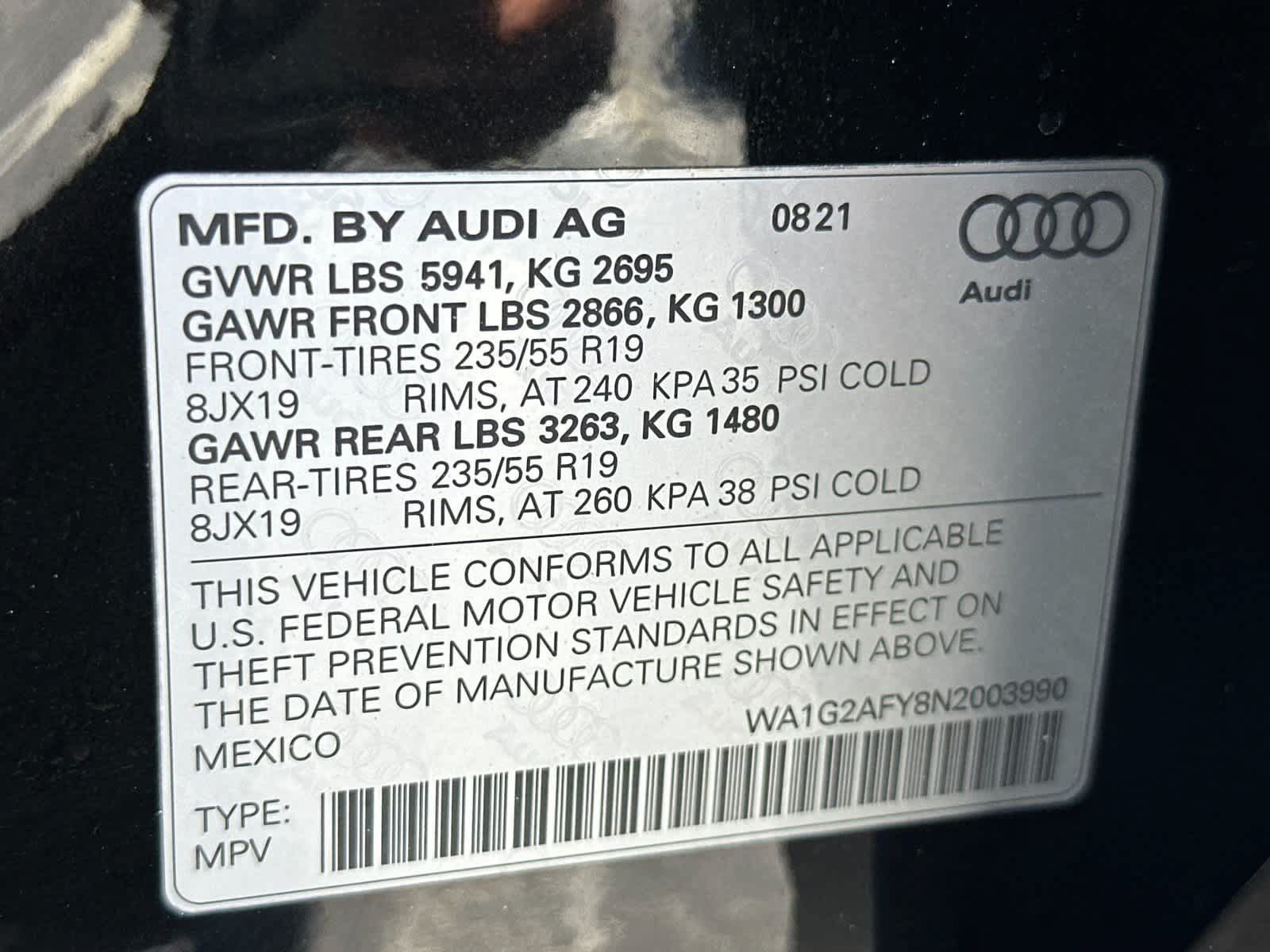 Used 2022 Audi Q5 e Premium w/ Convenience Package AWD/4WD image 28