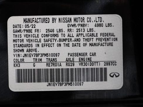 Used 2023 INFINITI Q50 Luxe w/ Cargo Package RWD image 35