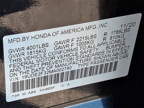 Certified 2021 Acura ILX image 29