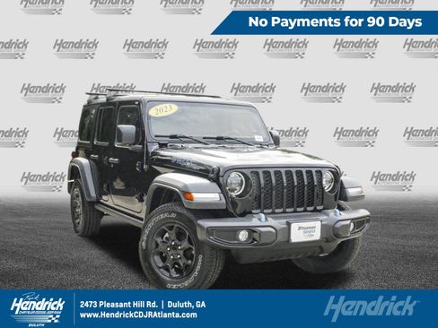 Used 2023 Jeep Wrangler Unlimited w/ Convenience Group AWD/4WD image 1