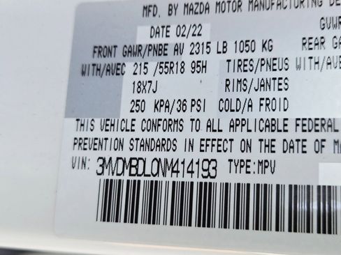 Certified 2022 MAZDA CX-30 AWD 2.5 S w/ Premium Package image 33