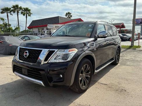 Used 2018 Nissan Armada Platinum w/ Captain Seat Package AWD/4WD image 3