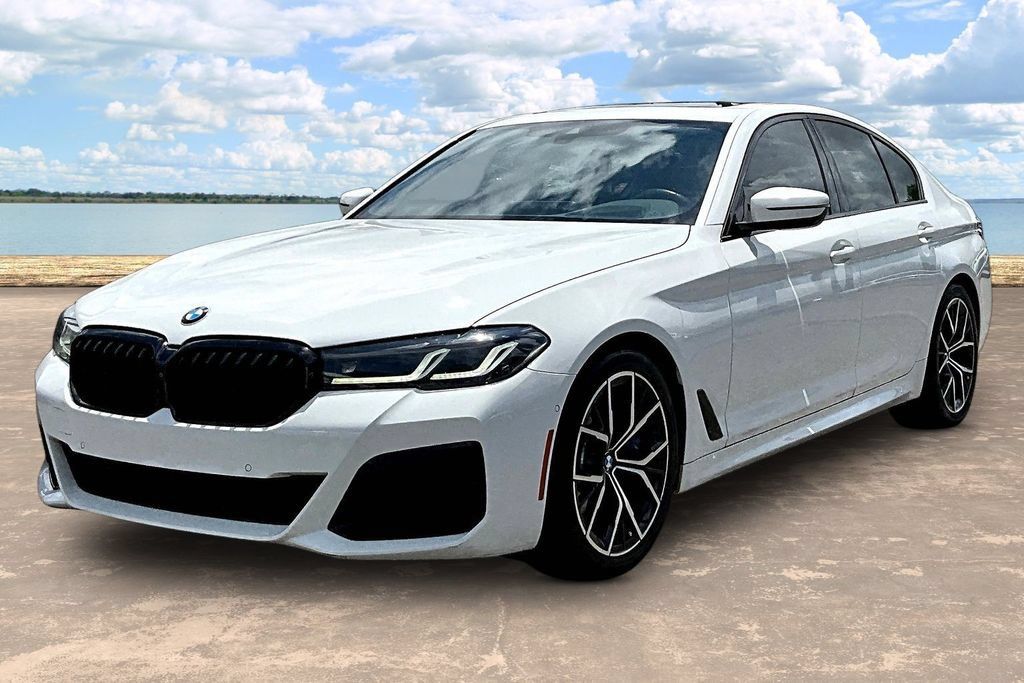 Used 2021 BMW 540i w/ M Sport Package RWD image 1