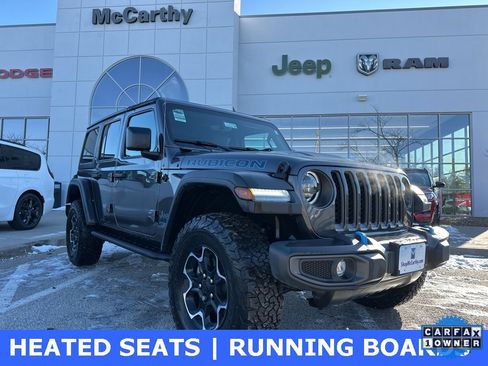 Used 2023 Jeep Wrangler Unlimited Rubicon 4xe w/ Cold Weather Group image 1