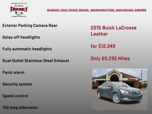 Used 2015 Buick LaCrosse Leather image 30