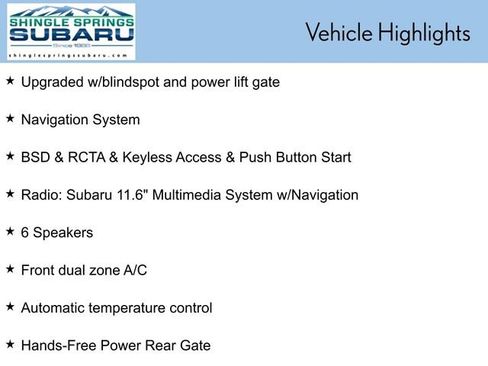 Certified 2025 Subaru Outback Premium image 68