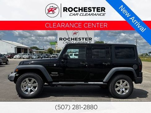 Used 2015 Jeep Wrangler Unlimited Sport w/ Quick Order Package 24S AWD/4WD image 1