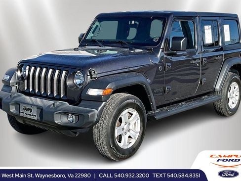 Used 2022 Jeep Wrangler Unlimited Sport S image 1