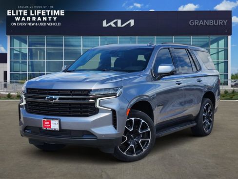 Used 2021 Chevrolet Tahoe RST w/ Luxury Package RWD image 1