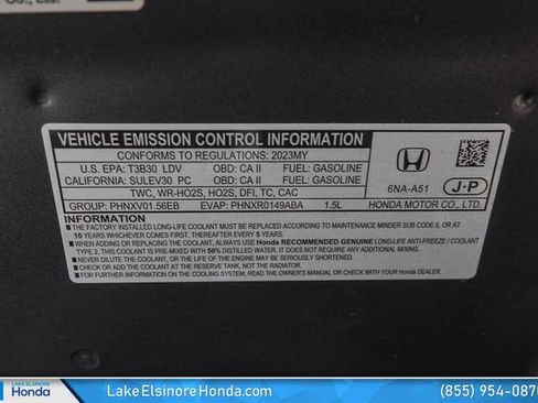Certified 2023 Honda Accord EX image 31