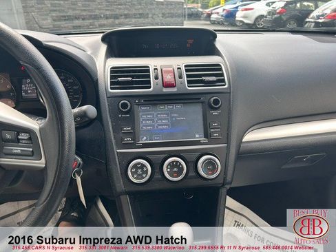 Used 2016 Subaru Impreza 2.0i AWD/4WD image 10