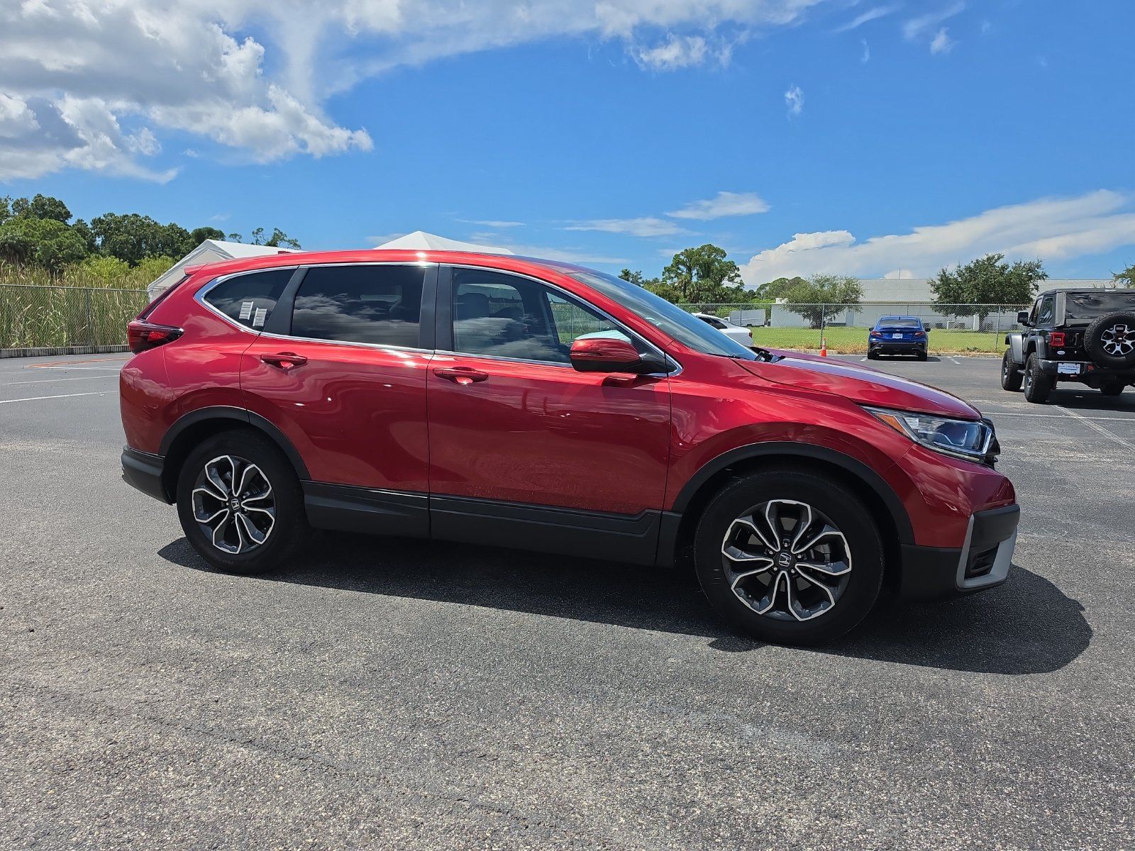 Used 2021 Honda CR-V EX-L image 2