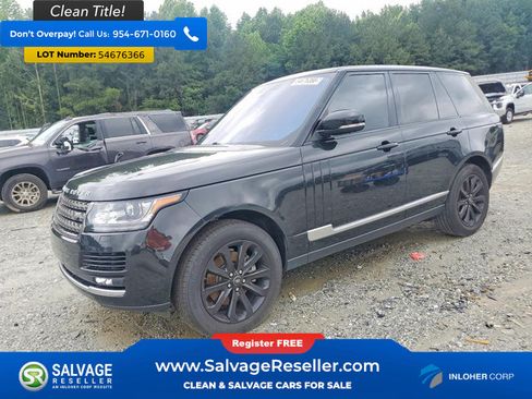 Used 2016 Land Rover Range Rover AWD/4WD image 1