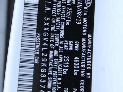 Used 2019 Kia Optima SX w/ SX Limited (Black) Package image 28