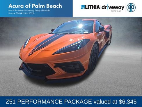 Used 2023 Chevrolet Corvette Stingray Preferred Cpe w/ Z51 Performance Package image 1
