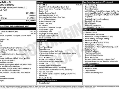 Used 2021 Kia Seltos S image 35