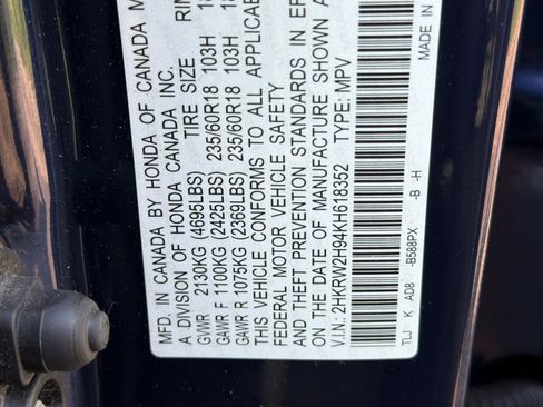 Used 2019 Honda CR-V Touring image 30