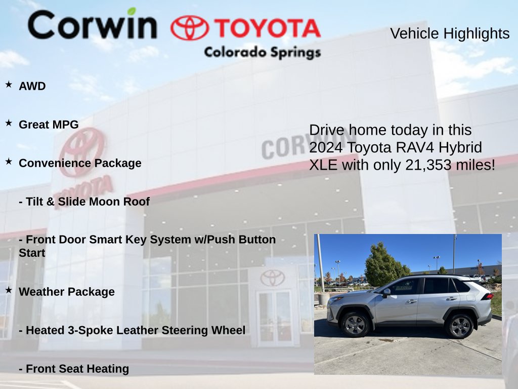 Used 2024 Toyota RAV4 XLE w/ Convenience Package AWD/4WD image 7