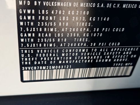 New 2025 Volkswagen Tiguan S image 21