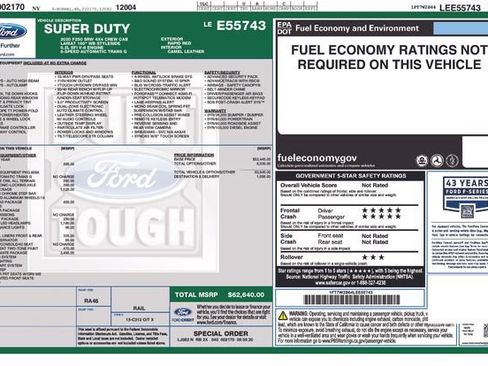 Used 2020 Ford F250 Lariat w/ Lariat Ultimate Package image 9