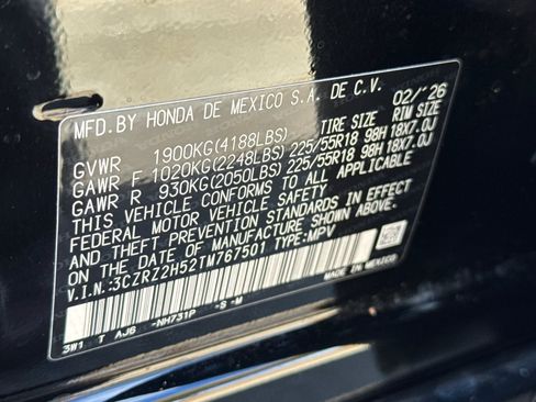 Certified 2026 Honda HR-V Sport image 25