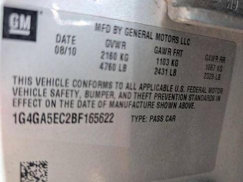 Used 2011 Buick LaCrosse CX FWD image 42