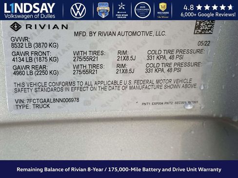 Used 2022 Rivian R1T Launch Edition image 27