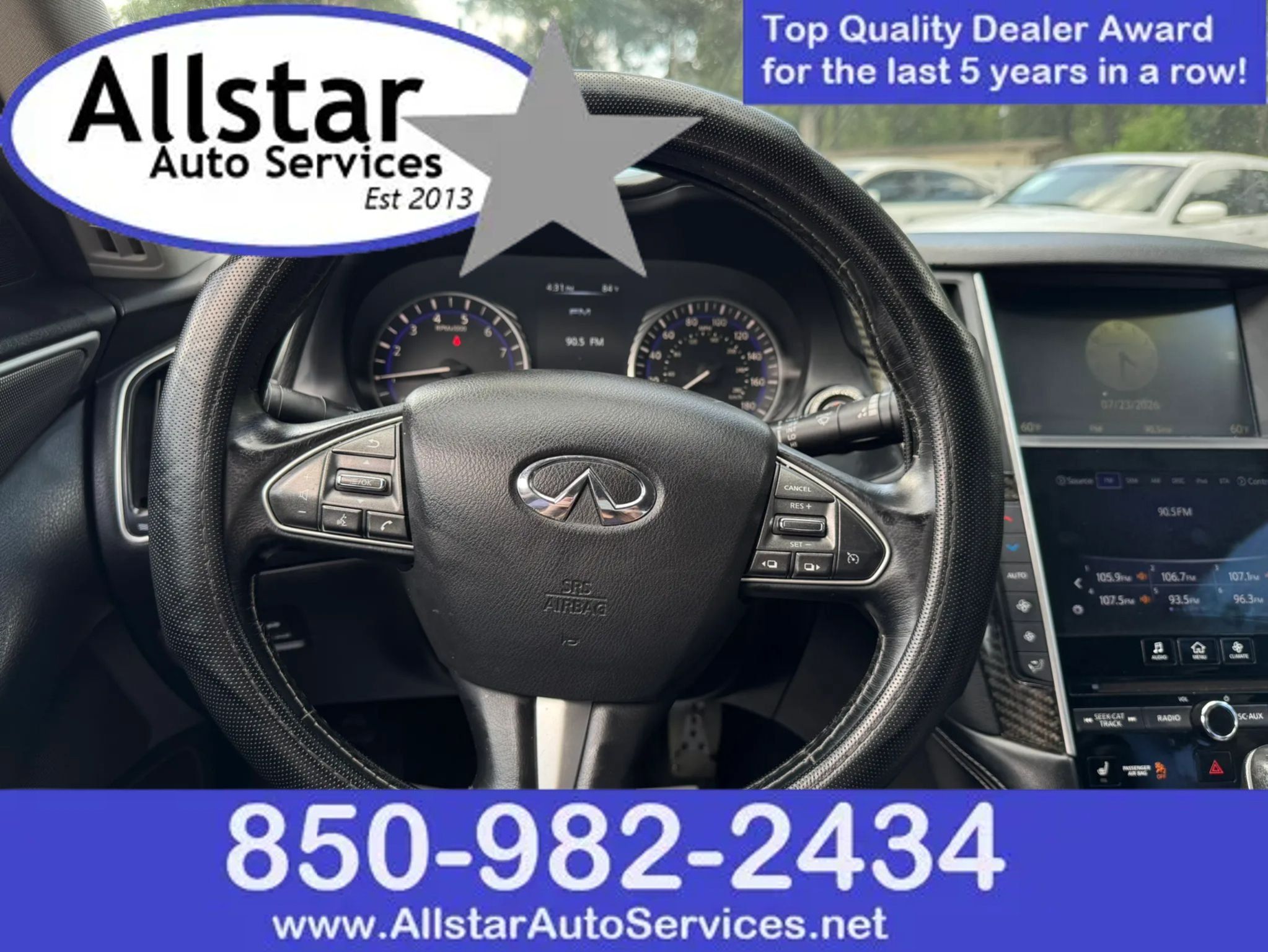 Used 2014 INFINITI Q50 Premium w/ Spare Tire Package RWD image 28