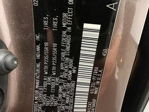 Used 2018 Toyota Sienna XLE w/ XLE Navigation Package image 55