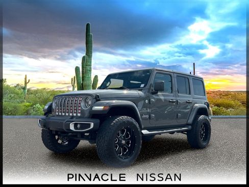 Used 2019 Jeep Wrangler Unlimited Sahara AWD/4WD image 1