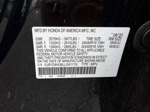Used 2020 Acura MDX SH-AWD image 19
