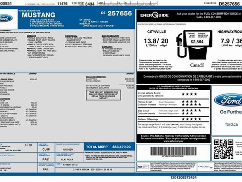 Used 2013 Ford Mustang Boss 302 w/ Boss 302 Accessory Pkg image 2