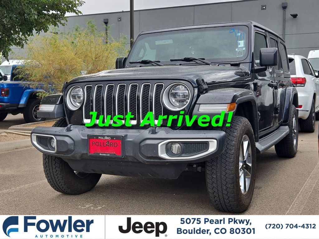 Used 2019 Jeep Wrangler Unlimited Sahara AWD/4WD image 1