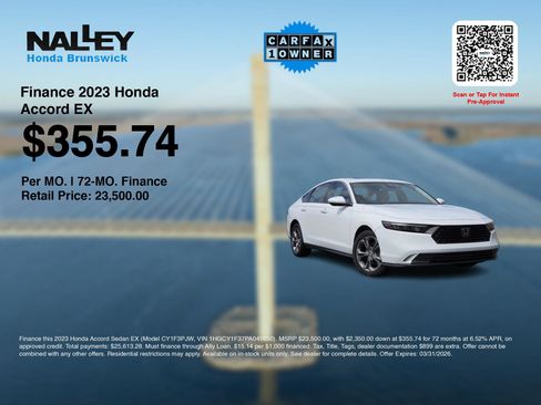 Used 2023 Honda Accord EX image 3