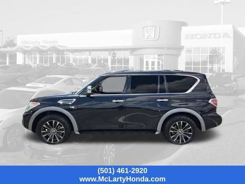 Used 2018 Nissan Armada Platinum w/ Captain Seat Package RWD image 2