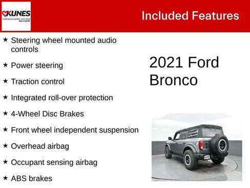 Used 2021 Ford Bronco Big Bend AWD/4WD image 3