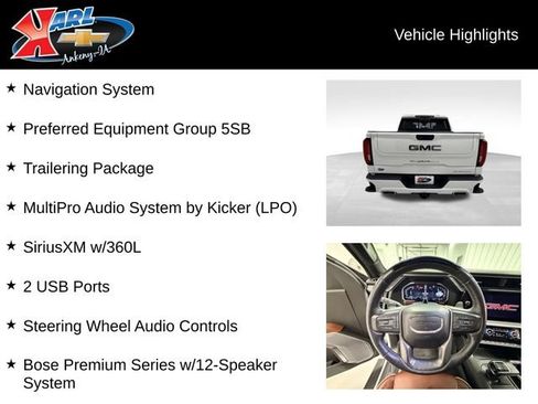 Certified 2023 GMC Sierra 1500 Denali Ultimate AWD/4WD image 2