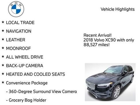 Used 2018 Volvo XC90 T6 Inscription w/ Convenience Package image 4