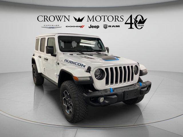 Used 2023 Jeep Wrangler Unlimited Rubicon 4xe w/ Steel Bumper Group AWD/4WD image 9