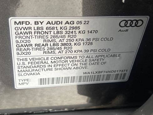 Used 2022 Audi Q7 Premium Plus w/ Premium Plus Package image 35