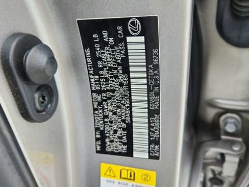 Used 2018 Lexus ES 350 w/ Premier Package image 58