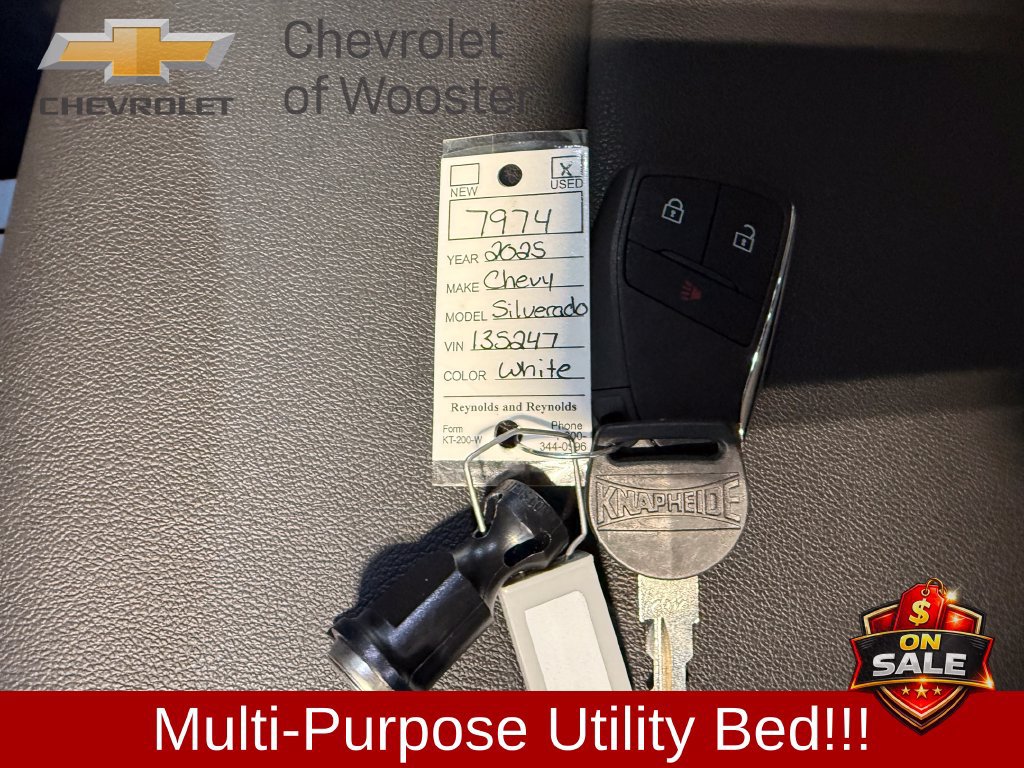 Used 2025 Chevrolet Silverado 2500 W/T w/ WT Convenience Package RWD image 24
